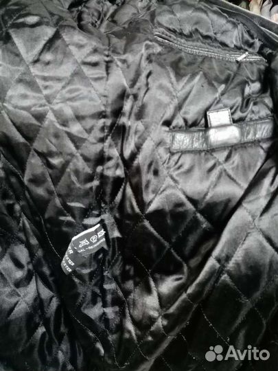 Кожаная куртка мужская. Германия. Размер 52-54