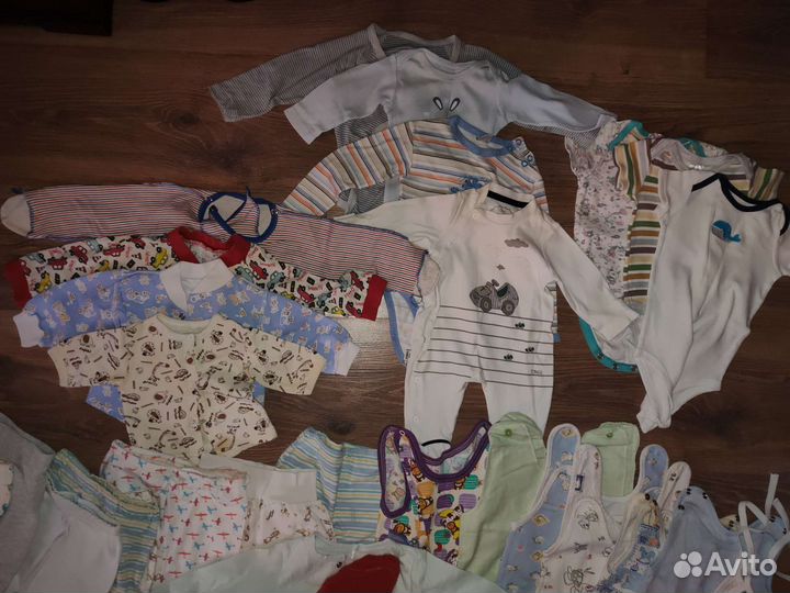 Вещи пакетом от рождения до 1,5 лет