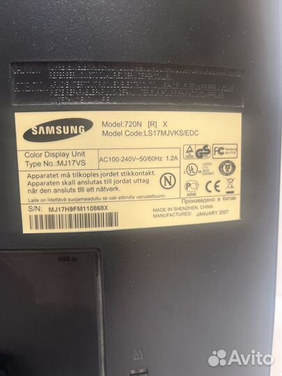 Монитор HP, Benq, Samsung