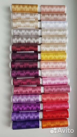 Нитки вискозные