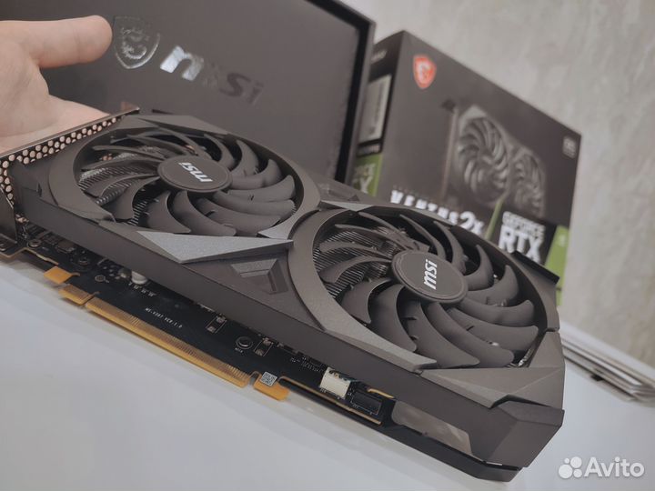 RTX 3060 12gb Видеокарта MSI ventus 2X