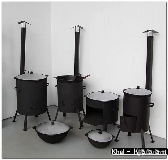 Казан чугунный 8 литров узбекский