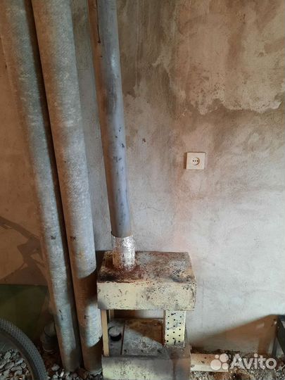 Продам буржуйку на отработке