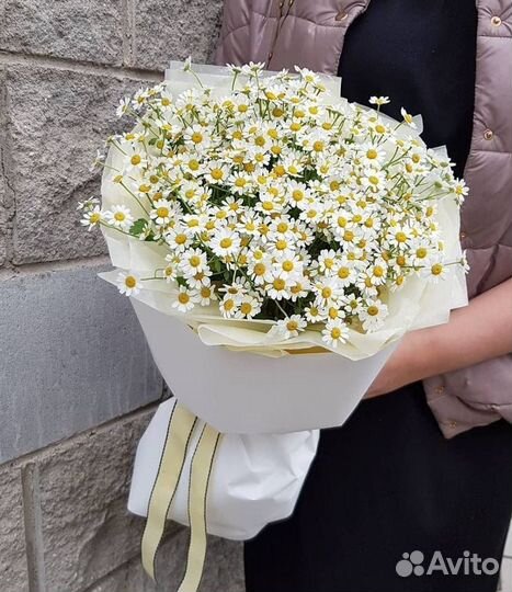 Букеты из ромашек
