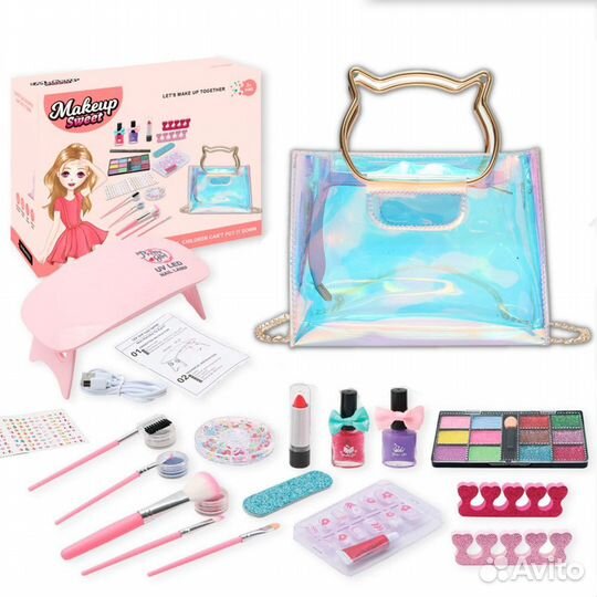 Набор косметики в сумочке 22 предмета