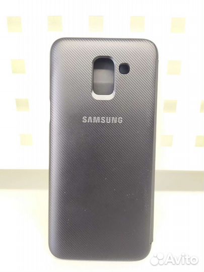 Чехол-книжка на Samsung j6 (новый)