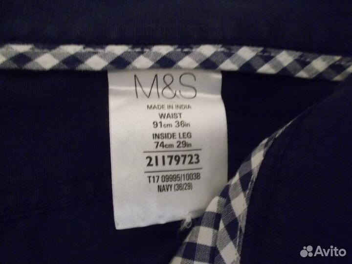 Marks Spencer легкие на лето новые р W 36 L29