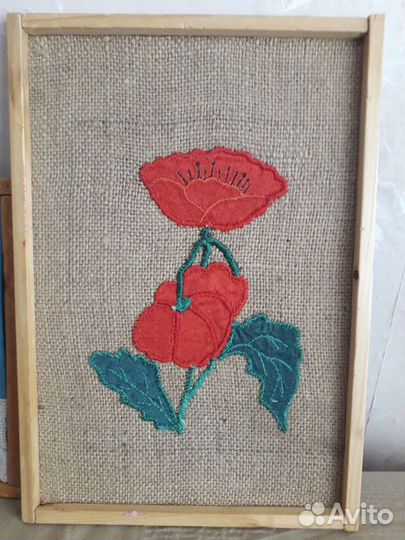 Картина вышита крестом