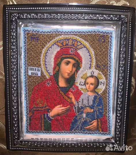 Иконы вышитые бисером