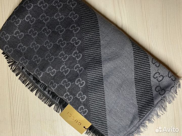Шарфы платки палантины италия(gucci) кашемир
