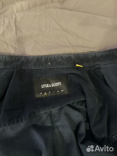 Lyle scott рубашка