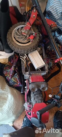 Электросамокат с сиденьем взрослый