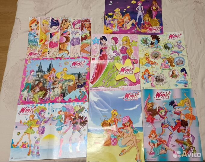 Winx книги журналы фигурки и т.д