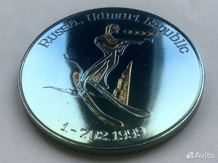 Медаль, значки биатлон