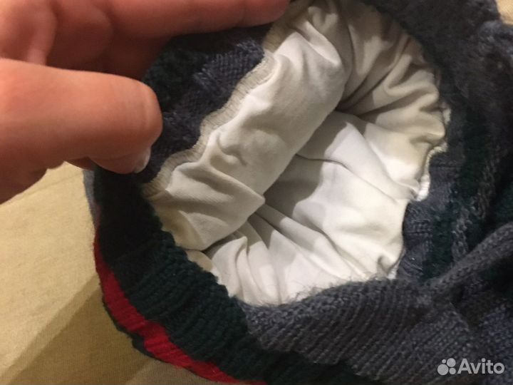 Комплект шапка и шарф зимний 48-50