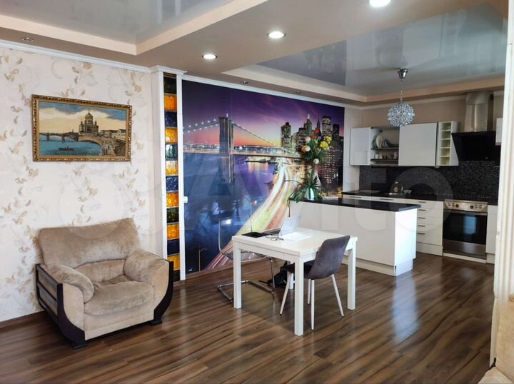 3-к. квартира, 80 м², 2/17 эт.