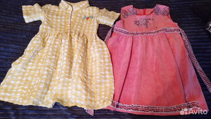 Детские вещи пакетом для девочки 110 116 122