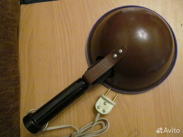 Лампа для прогревания. Сухое тепло. СССР