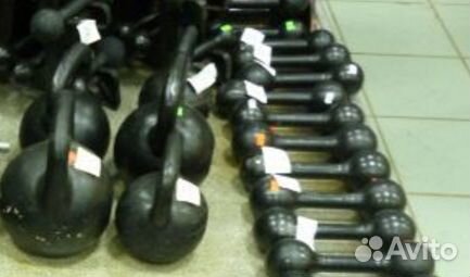 Диски Barbell на 31 и 26 мм Гири Грифы Гантели