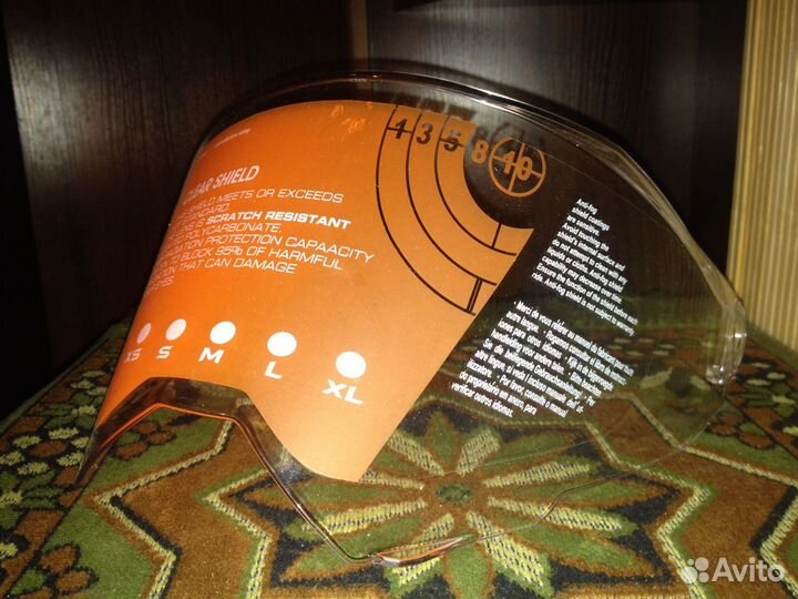 Визор на мотошлем