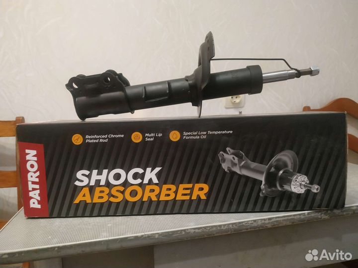 Передний амортизатор hyundai соляр