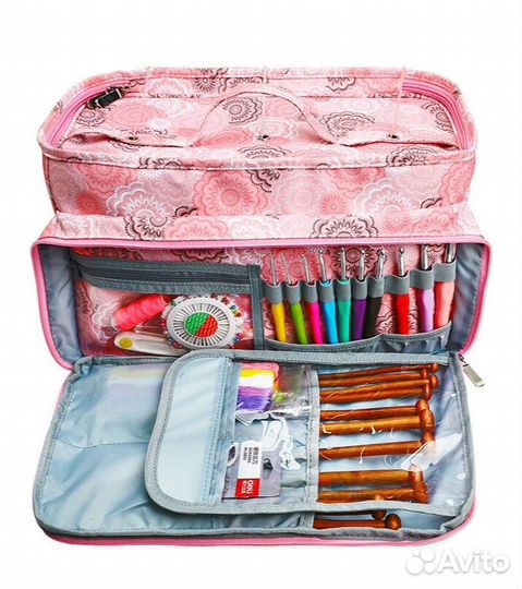 Сумка органайзер для пряжи новый