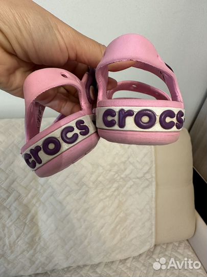 Босоножки и сандалии, crocs, honey girl, 25