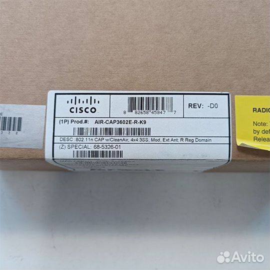 Новый Cisco AIR-CAP3602E