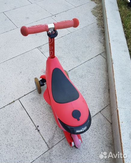 Самокат беговел 2в1 Micro Mini Deluxe Red