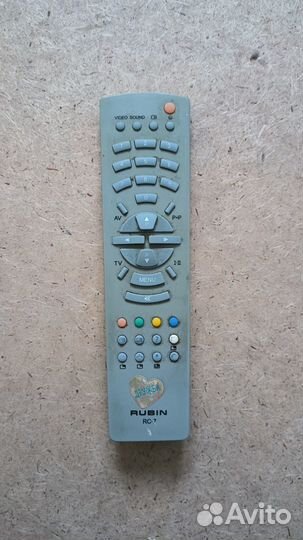 Пульт для телевизора Rubin rc-7