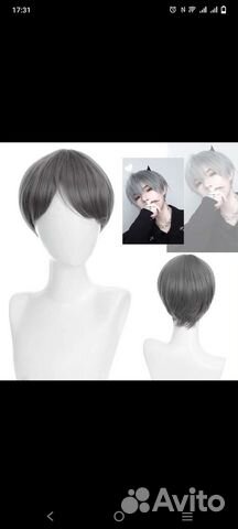 Парик аниме косплей