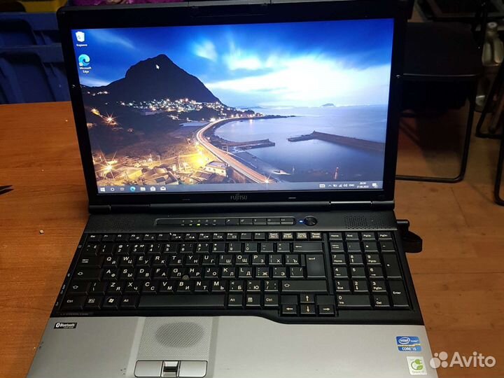 Ноутбук fujitsu lifebook e752 i5-3210M