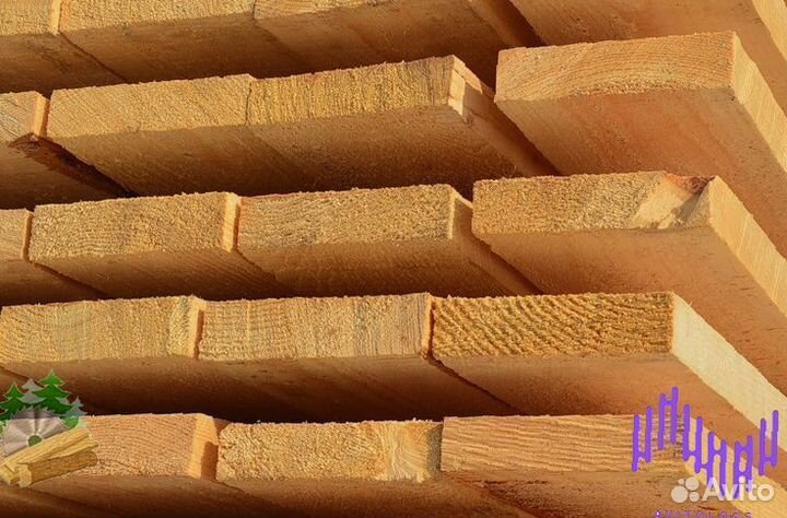 Доска обрезная 50х150х6000