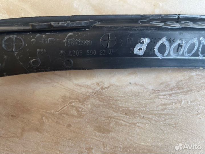 Накладка крыла задняя правая Mercedes C Class W