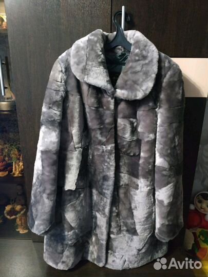Мутоновая шуба Елена Фурс р. 52-54