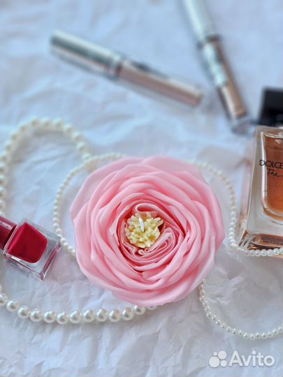 Свечи ручной работы, свечи цветы