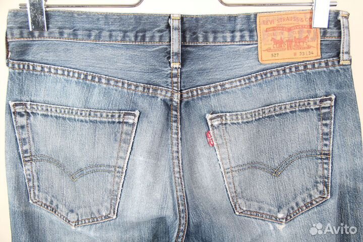 Levis 527 джинсы