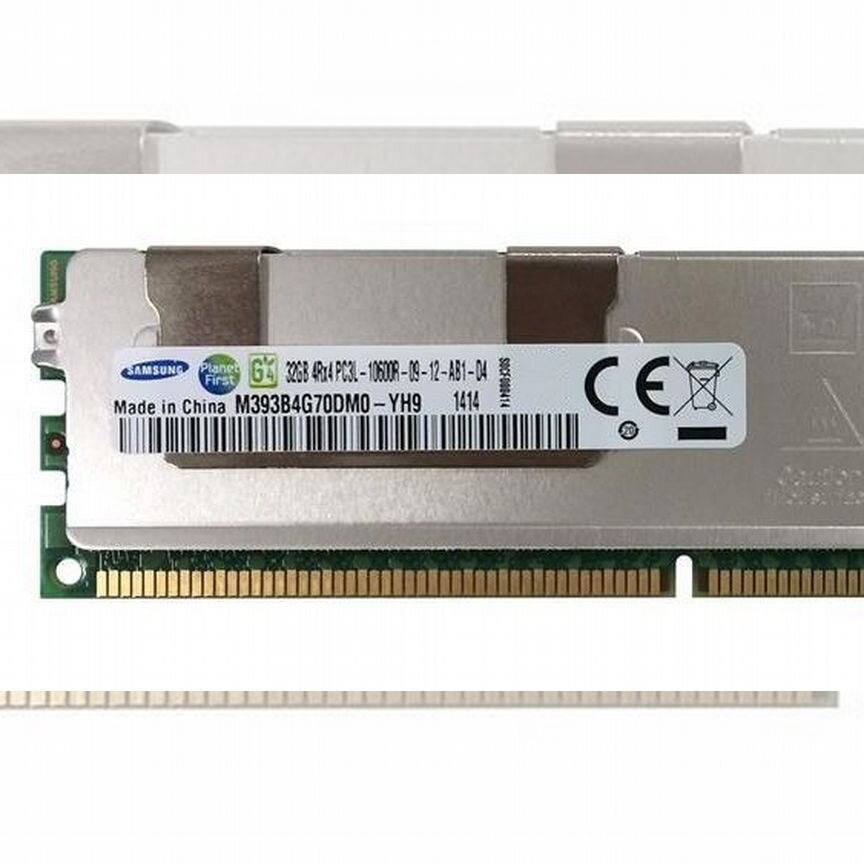 [M393B4G70DM0-YH9] Pc3l-10600r 32gb 4rx4 Samsung M393b4g70dm0-Yh9