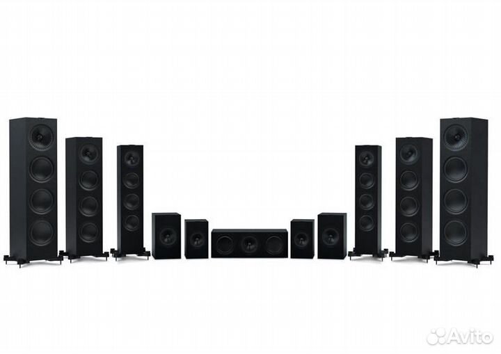 Напольная акустика KEF Q750 walnut