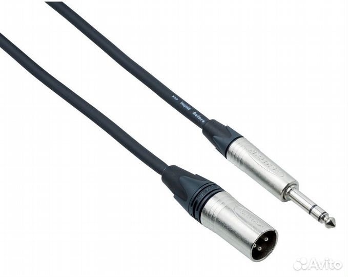 Кабель межблочный XLR-M-Jack Bespeco ncsmm600 6 m