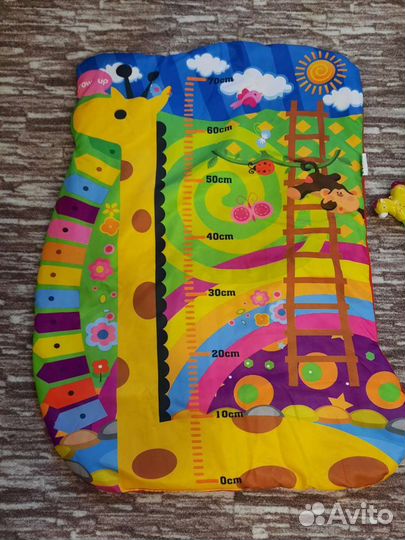 Развивающий коврик музыкальный