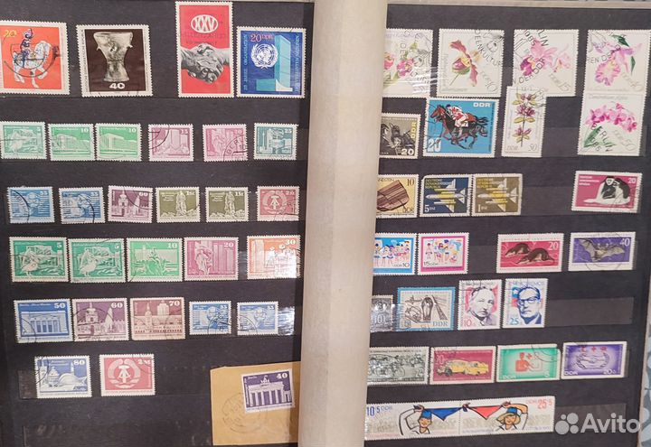 Почтовые Марки ГДР, Альбом марок
