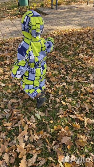 Демисезонный комбинезон для мальчика 86-92