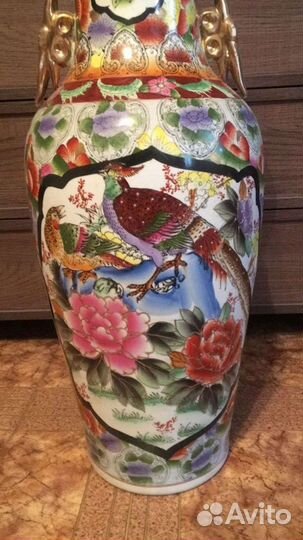 Ваза напольная керамическая