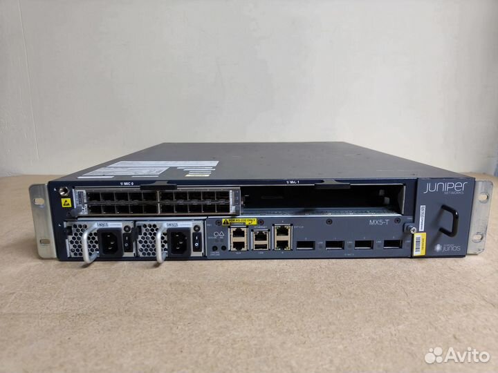 Маршрутизатор Juniper chas-MX5-T-S