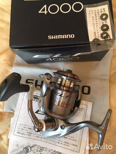 Новая катушка Shimano elf 4000