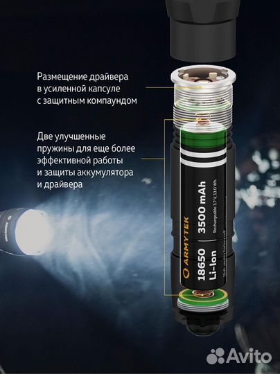 Фонарь Armytek Predator Pro Magnet USB