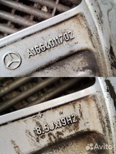 Колеса в сборе Mercedes-Benz GLE W166 255/50R19