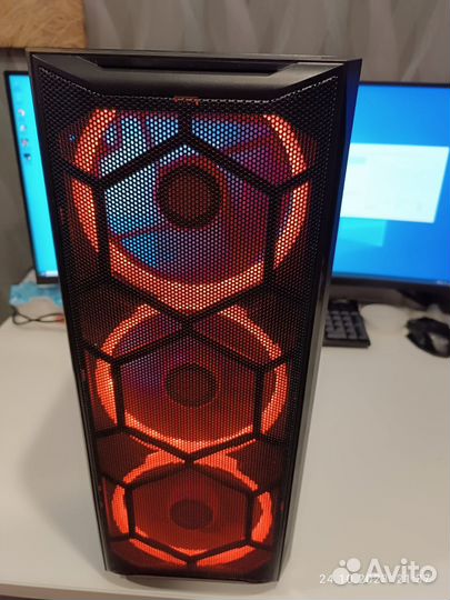 Игровой компьютер E5 2670v3/ RX580 8Gb/16Gb/SSD256