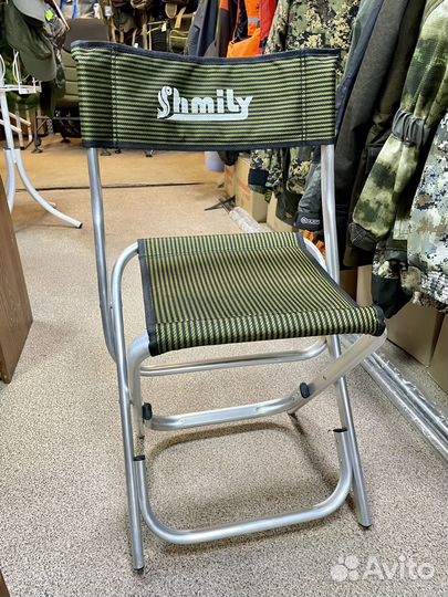 Туристический стул складной со спинкой